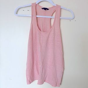 Banana Republic linen racerback tank top